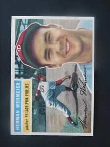 1956 Topps Baseball Card #78 Herman Wehmeier WB (EX-MT/NM) - Picture 1 of 2