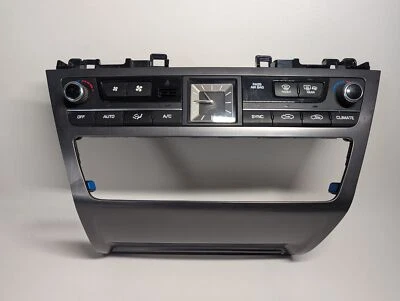 2015-2019 HYUNDAI GENESIS & G80 ПАНЕЛЬ ПЕРЕКЛЮЧАТЕЛЯ КЛИМАТ-КОНТРОЛЯ ОТДЕЛКА OEM - Изображение 1 из 4