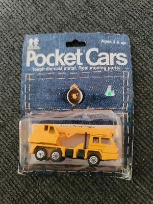 老式 Tomy 口袋汽车 Datsun 卡车起重机 30-72 号 1974 年汽车 38 — 第 1/4 张图片