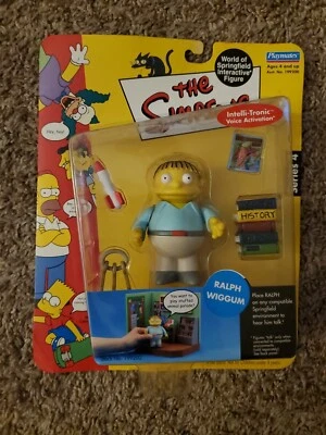 Figura Simpsons Ralph Wiggum Serie 4 Playmates SELLADA 2000 VER DETALLES  Foto 1 de 4