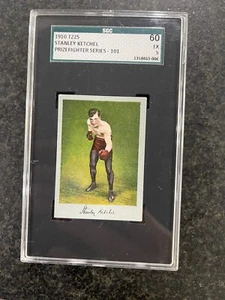 1910 T225 - Prizefighter Series 101 - Stanley Ketchel - SGC Graded 5 - Picture 1 of 5