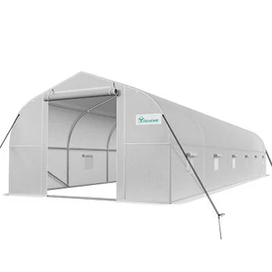 TAUS 30'x10'x7' Large Heavy Duty Greenhouse Walk-in Green House Plant Gardening - Picture 1 of 10