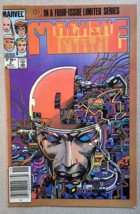 Machine Man #2 • KEY 1st Appearance Arno Stark: Iron Man 2020! (Marvel 1984) - Bild 1 von 2