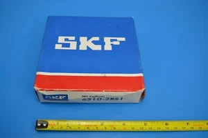 Rodamiento de bolas de una fila de ranura profunda SKF 6310-2RS1 OD 110 mm diámetro 50 mm 27 mm - Imagen 1 de 3