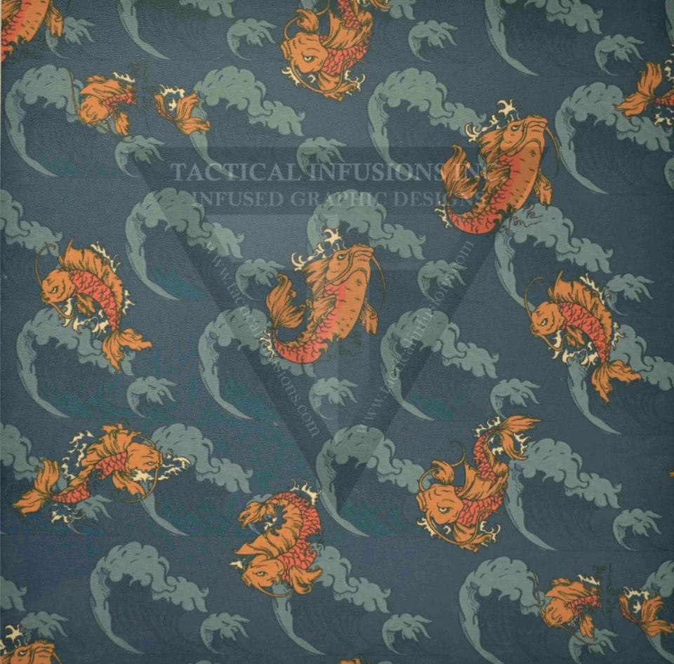 Kydex Don't be so Koi 7 7/8" x 7 7/8"  Foto 1 de 1