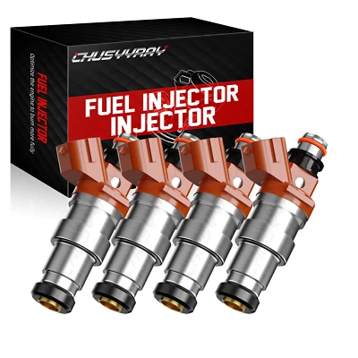 Inyectores de combustible 4 piezas para Toyota 4Runner Tacoma T100 1995-2000 2,7 L I4 23250-75050 Foto 1 de 4