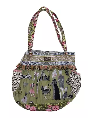 Bolso grande de platino MATILDA JANE HOBO tela Ghastlie Alexander Henry Foto 1 de 4