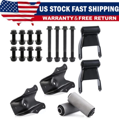 For Ford F150 F250 F350 Bronco Control Rear Leaf Spring Shackle Bracket Hanger - Image 1 of 4