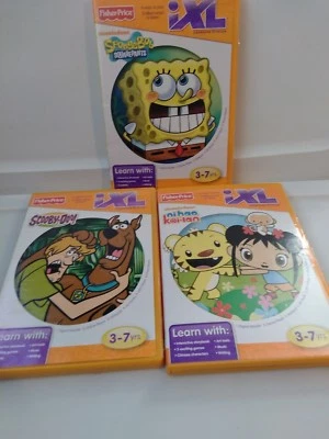 3 Fisher Price iXL Software, SCOOBY-DOO SpongeBob SquarePants Nihao, kai-lan - Image 1 of 4