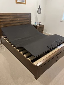 Electric Queen IFIT 2200F ‘MLILY’ Slim Motion Adjustable Bed Base/Board /Remote - Picture 1 of 6