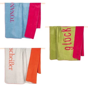 Copriletto Scritta Scritta Pad Home Varie Fantasie 150x200 cm Morbido - Foto 1 di 7