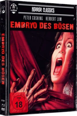 Mediabook EMBRYO DES BÖSEN Cover A PETER CUSHING Herbert Lom BLU-RAY + DVD NEU - Bild 1 von 2
