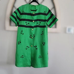 Vintage 1980's Handmade Linen Kimono **see Measurements** - Picture 1 of 5