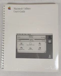 Apple Computer Macintosh Utilities User's Guide 1987 ~ Vintage Computing *NEW* - Picture 1 of 6