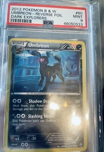 Umbreon 2012 Dark Explorers Reverse Holo 60/108 60 PSA 9 - Picture 1 of 2