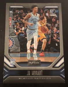 2019-20 Chronicles Playbook Ja Morant Rookie Card RC #168 Grizzlies - Picture 1 of 2