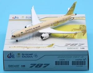JC Wings 1:400 Arabia Saudita B787-9 avión diecast modelo HZ-ARE aletas hacia abajo - Imagen 1 de 12