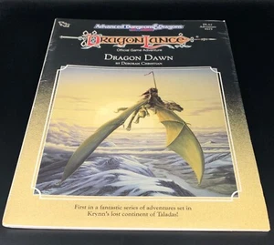 D&D Dragonlance Dragon Dawn Official Game Adventure TSR 9275 Mint 1990 Sealed - Bild 1 von 12