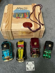 POLONAISE 4 PC COLLECTION KOMOZJA KURT ADLER ANTIQUE CAR BLOWN GLASS ORNAMENTS - Picture 1 of 8