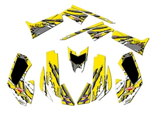 Kit de gráficos DS 70/90 Shredder Amarillo Senge 2008-2018 compatible con Can-Am - Imagen 1 de 7