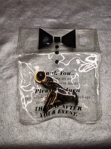 TUXEDO RENTAL PIONEER CUFFLINKS, STUDS SET. "PLEASE RETURN" - Picture 1 of 7