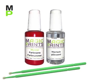 Lackstift Set geeignet für Mini, Farbnummer: 851 / U851 Chili Red + Klarlack - Bild 1 von 2
