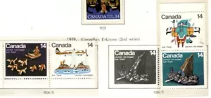 Canada 1978 Canadian Eskimos 2nd issue joined pairs SG924-27 MNH - Picture 1 of 1