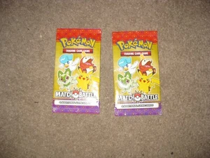 2 Pokemon Match Battle McDonalds 2023 Promo Sealed Booster Card Packs - Picture 1 of 1
