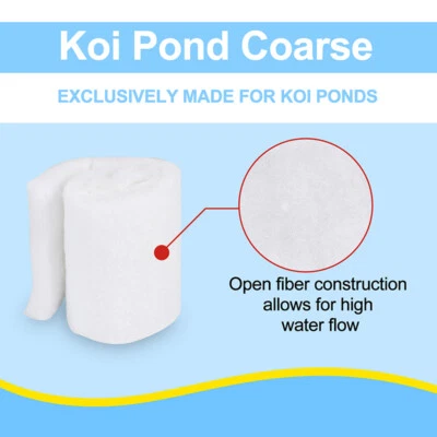 Almohadilla de filtro de acuario rollo de medios de filtro de algodón bioquímico espuma de limpieza Foto 1 de 4