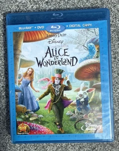 Alice in Wonderland (Three-Disc Blu-ray/DVD Combo) - DVD -  Very Good free ship - Bild 1 von 4