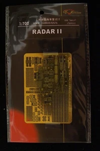 Flyhawk FH 700137 Ätzteile  German Naval Radar II   1:700 WWII - Bild 1 von 2
