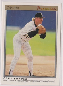 Cory Snyder White Sox DH 1991 O-Pee-Chee Premier Card # 113 Near Mint - Picture 1 of 3