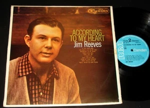 JIM REEVES - ACCORDING TO MY HEART - RCA NEW ZEALAND LP - COUNTRY & WESTERN - Picture 1 of 2