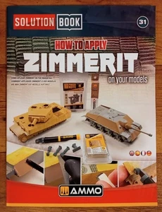 Solution Book 31: How to Apply Zimmerit on Your Models, Softback book Ammo - Bild 1 von 1