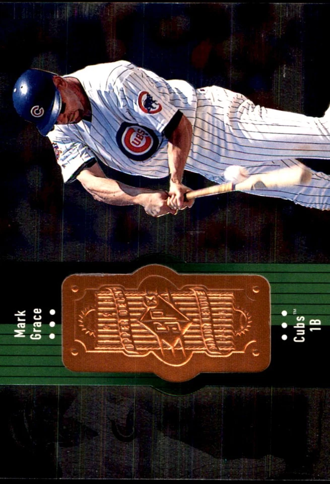 Mark Grace 1998 SPx Finite #68 Chicago Cubs MLB READ FREE SHIPPING AutographDen - Image 1 of 2