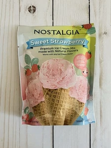 Nostalgie Premium Süßes Erdbeer-Eismix mit natürlichen Aromen - Bild 1 von 3