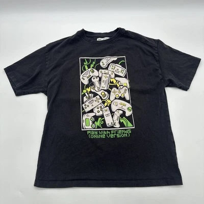 Zara T-shirt Youth Boys Size 13-14Y Gray Graphic Print 100% Cotton ..#34897 - Image 1 of 4