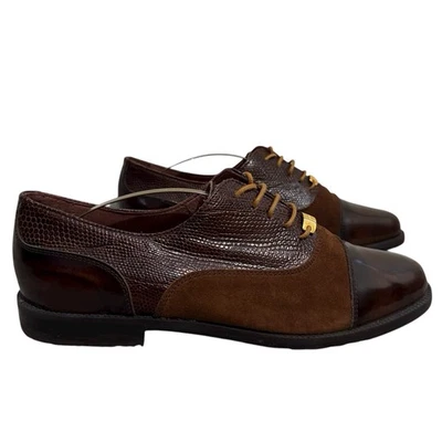 Russell & Bromley Abacrombie Shoes Womens UK 8 EU 41 Brown Suede Leather - Image 1 of 4