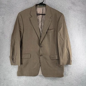 Lauren Ralph Lauren Blazer Men's Size 44L Tan Wool Suit Sport Jacket E1 - Picture 1 of 8