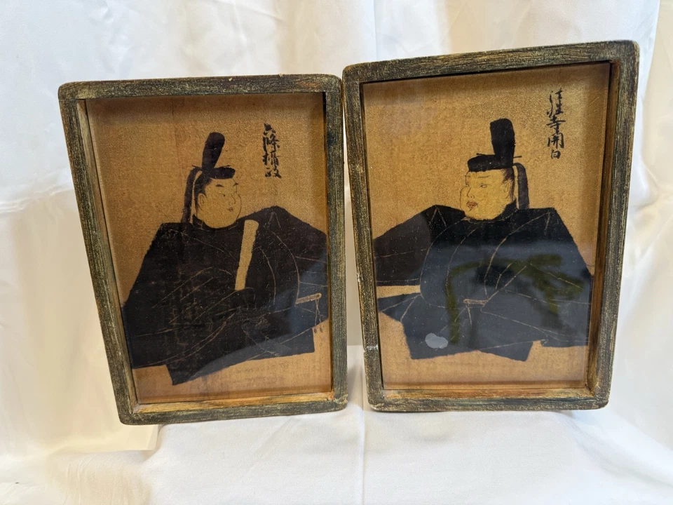 Arte de pared samurai pintado al revés Foto 1 de 4