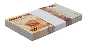 Uganda 1000 Schilling, 2021, P-49f, UNC X 100 STCK. Konvolut Pack - Bild 1 von 2