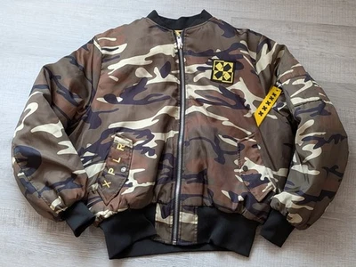 Sam And Colby XPLR Bomber Camouflage Jacket M - Image 1 of 4