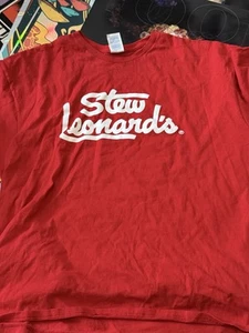 Stew Leonard’s Supermarket Shirt 2XL Grocery Store Dairy Logo Chain NY NJ CT - Picture 1 of 2