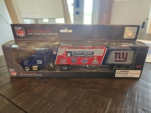 Fleer White Rose Limited Edition 1/80 New York Giants Truck Hauler 4x SUPER BOWL - Picture 1 of 4