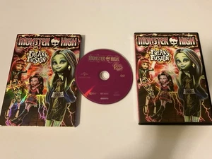 MONSTER HIGH FREAKY FUSION DVD 2014 FRANKIE STEIN KILLER TIME PORTAL HYBRIDS - Picture 1 of 5