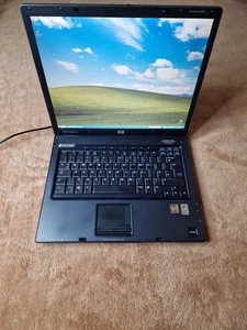 HP Compaq NX6325 Laptop AMD Turion X2 1.99GHz 80Gb Hdd Power On Tested Only - Picture 1 of 21