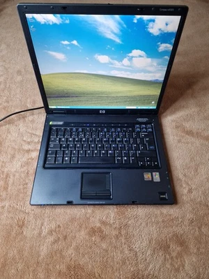 HP Compaq NX6325 Laptop AMD Turion X2 1.99GHz 80Gb Hdd Power On Tested Only  - Image 1 of 4