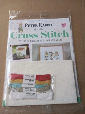 Beatrix Potter Peter Rabbit Cross Stitch Partworks,#88, FREE Thread To Continue  - Image 1 of 2