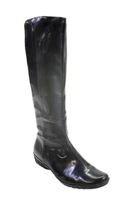 Aquatalia Womens Ombre Round Toe Side Zip Knee High Boots Gray Size 8.5 - Picture 1 of 5