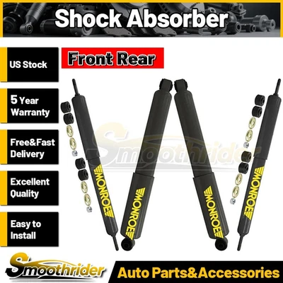 Amortiguador delantero trasero Monroe 4 piezas para Chevrolet C4500 Kodiak 2003-2008 2009 Foto 1 de 4